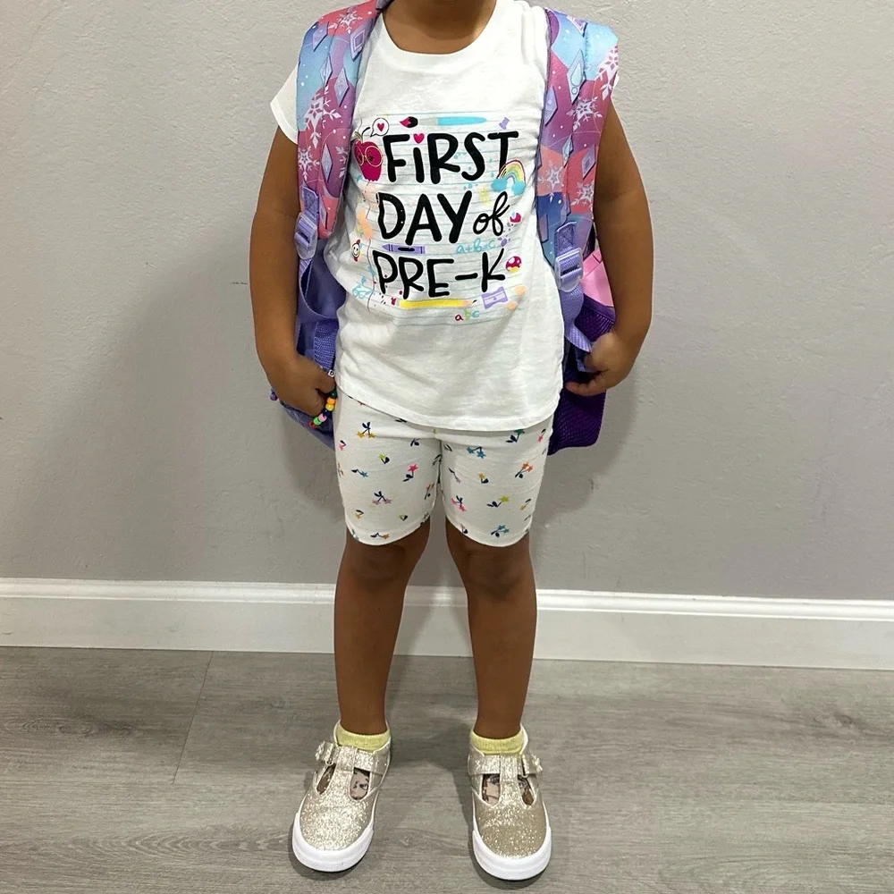 The children’s place first day of pre-k short sleeve tee